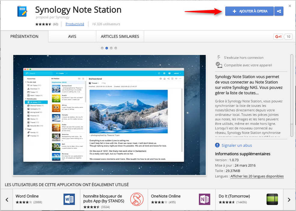 Le navigateur Opera supporte les extensions de Chrome • PEI